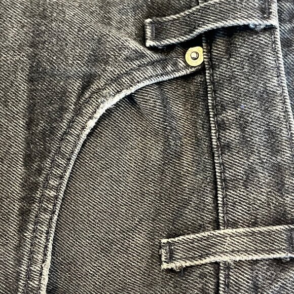 RARE VINTAGE LEVI'S DENIN JEAN 1996 505 REGULAR FIT STRAIGHT LEG W36 L36 - Picture 7 of 16